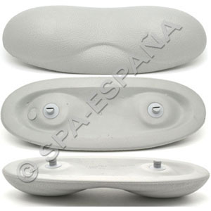 Grey Oval Headrest (Spaform fit)