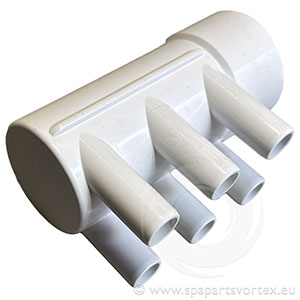 Water Manifold End Cap 2 Inch Socket x 3/4 Inch SB (6PT)