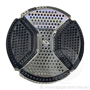 Platinum Spas Suction Assembly - Stainless Steel / Black