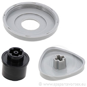 Wellis LED 1 Inch Air Control Valve Grip Set