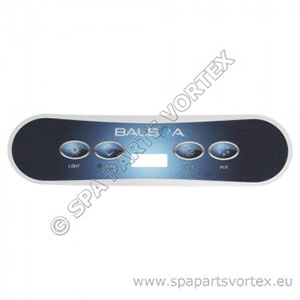 Balboa VL400 Overlay 4 Button