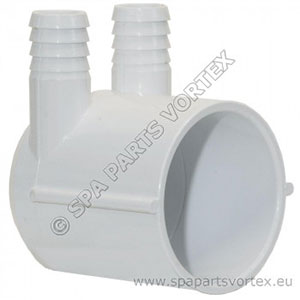 Water Manifold End Cap 2 Inch Socket x 3/4 Inch RB (2PT)